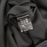 conte コンテ シアー バックスリット ロングワンピース 定価39600円 辺見えみり 8526-199-0010 ワンピース ブラック レディース【中古】5-0516M♪