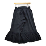 veritecoeur ST-038 エレファ ントパンツ インド製 コットン パンツ ブラック レディース ヴェリテクール【中古】5-0830M∞