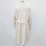 かぐれ コットンハイゲージロングカーディガン サイズF カーディガン アイボリー レディース かぐれ【中古】5-0811M◎