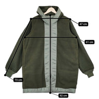 STAMMBAUM 2Way Boa Coat ボアコート L'Appartement別注 ベスト ダウン コート カーキ ダークグリーン レディース シュタンバウム/アパルトモン【中古】5-1012A◆