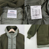 STAMMBAUM 2Way Boa Coat ボアコート L'Appartement別注 ベスト ダウン コート カーキ ダークグリーン レディース シュタンバウム/アパルトモン【中古】5-1012A◆