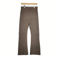 Deuxieme Classe Eternal パンツ カシミヤリブニット 定価63800円 パンツ ブラウン レディース ドゥーズィエムクラス【中古】5-0818T∞