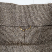 Deuxieme Classe Eternal パンツ カシミヤリブニット 定価63800円 パンツ ブラウン レディース ドゥーズィエムクラス【中古】5-0818T∞