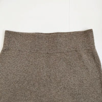 Deuxieme Classe Eternal パンツ カシミヤリブニット 定価63800円 パンツ ブラウン レディース ドゥーズィエムクラス【中古】5-0818T∞