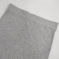 Curensology リブタイトスカート 定価14300円 CL005032ER ロングスカート グレー レディース カレンソロジー【中古】5-0830M∞