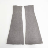 Deuxieme Classe CARIAGGI社製カシミヤ 定価31900円 レッグウォーマー その他ファッション雑貨 グレー レディース ドゥーズィエムクラス【中古】5-1021T◎