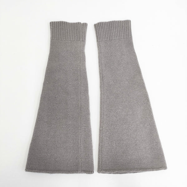 Deuxieme Classe CARIAGGI社製カシミヤ 定価31900円 レッグウォーマー その他ファッション雑貨 グレー レディース ドゥーズィエムクラス【中古】5-1021T◎