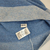 GEORGES RECH シャイニーブークレニットプルオーバー 定価23100円 PZFCC-23210 セーター ニット ブルー レディース ジョルジュレッシュ【中古】5-0821T∞