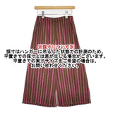PLEATS PLEASE ISSEY MIYAKE プリーツ ワイドパンツ PP13-JF672 ポリエステルコットン パンツ ブラウン ピンク レディース プリーツプリーズ【中古】5-1106M∞