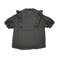 MAGALI ファナージュリネン・サイドフリルブラウス 定価18000円