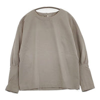 MAGALI オールドコットン プルオーバー 定価18700円 ブラウス シャツ グレー レディース マガリ【中古】5-0830M∞