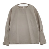 MAGALI オールドコットン プルオーバー 定価18700円 ブラウス シャツ グレー レディース マガリ【中古】5-0830M∞