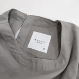 MAGALI オールドコットン プルオーバー 定価18700円 ブラウス シャツ グレー レディース マガリ【中古】5-0830M∞