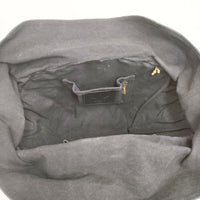 ebagos 15AW 防水キャンバス×紅籐 扇型 定価56000円 かごバッグ ベージュ ブラック レディース エバゴス【中古】5-0605G◎