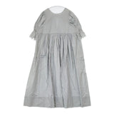 Bilitis dix-sept ans コットンドレス Cotton dress 定価39600円 半袖 ワンピース 23SS グレー レディース ビリティス ディ セッタン【中古】5-0726S∞
