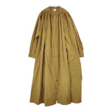 STASTNY SU SP エシュペー 200/2スビンコットンワンピース KHAKI 定価68000円 ワンピース カーキ レディース シュチャストニースー【中古】5-1214M∞