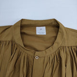 STASTNY SU SP エシュペー 200/2スビンコットンワンピース KHAKI 定価68000円 ワンピース カーキ レディース シュチャストニースー【中古】5-1214M∞