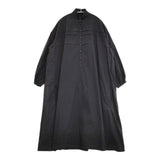 YAB-YUM プルオーバー ハーフボタン シャツワンピ コットンポリエステル ワンピース ブラック レディース ヤブヤム【中古】5-0830M∞