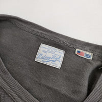 Riding High 前V ライトオンス スウェット 長袖Ｔシャツ カットソー ロンＴ グレー レディース ライディングハイ【中古】5-0720M∞