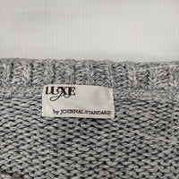 JOURNAL STANDARD LUXE リネンコットン 長袖 13080440900010 ニット ライトブルー レディース ジャーナルスタンダード ラックス【中古】5-0715M△