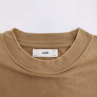 unfil cotton flannel jersey T-shirt dress 起毛 OEFL-UW116 サイズ1 ワンピース ブラウン レディース アンフィル【中古】5-0613S♪