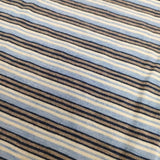 45R/45rpm ボートネック ボーダー 長袖Ｔシャツ カットソー ロンＴ ブルー マルチ レディース フォーティーファイブアールピーエム【中古】5-0720M∞