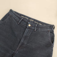 45R/45rpm 藍納戸もち米サテンのシャルロット 定価26400円 サイズ4 デニムパンツ ネイビー レディース フォーティーファイブアールピーエム【中古】5-0720G∞