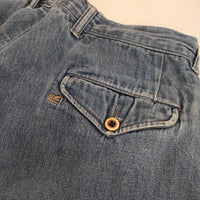 45R/45rpm bakkuri ジョッパーズパンツ デニムパンツ ブルー レディース フォーティーファイブアールピーエム【中古】5-0720G∞
