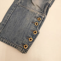 45R/45rpm bakkuri ジョッパーズパンツ デニムパンツ ブルー レディース フォーティーファイブアールピーエム【中古】5-0720G∞