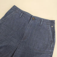 45R/45rpm ビオードヒッコリーペインターPANTS 定価29700円 パンツ ネイビー レディース フォーティーファイブアールピーエム【中古】5-0720G∞