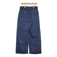45R/45rpm カチンヒッコリーのパンツ 定価30800円 パンツ ネイビー レディース フォーティーファイブアールピーエム【中古】5-0724G∞