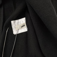 evam eva E183T159 ウールハイネックワイド ブラウス シャツ ブラック レディース エヴァムエヴァ【中古】5-1002T∞
