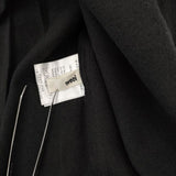 evam eva E183T159 ウールハイネックワイド ブラウス シャツ ブラック レディース エヴァムエヴァ【中古】5-1002T∞