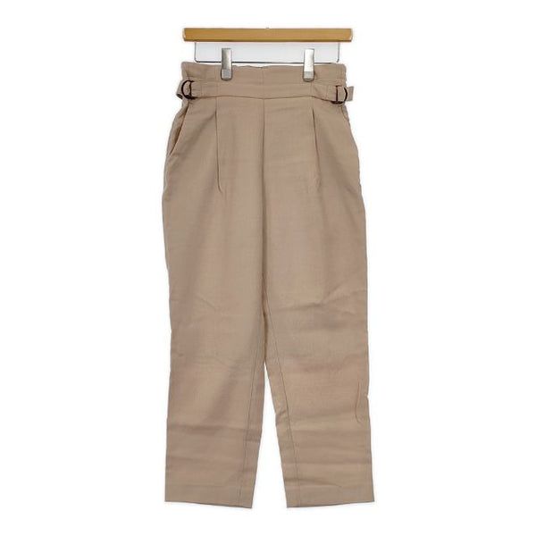 Spick and Span Noble ウール パンツ ベージュ レディース スピック＆スパン ノーブル【中古】5-1002T∞