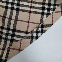 BURBERRY BLUE LABEL ノバチェック FLF51-671-43 ウール スカート ベージュ レディース バーバリーブルーレーベル【中古】5-1002T∞