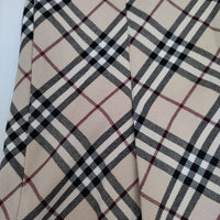 BURBERRY BLUE LABEL ノバチェック FLF51-671-43 ウール スカート ベージュ レディース バーバリーブルーレーベル【中古】5-1002T∞
