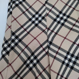 BURBERRY BLUE LABEL ノバチェック FLF51-671-43 ウール スカート ベージュ レディース バーバリーブルーレーベル【中古】5-1002T∞