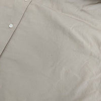 SHIPS バックボタンビッグシャツ 311-10-0327 ブラウス シャツ ベージュ レディース シップス【中古】5-0724M∞