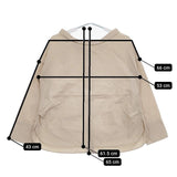 SHIPS バックボタンビッグシャツ 311-10-0327 ブラウス シャツ ベージュ レディース シップス【中古】5-0724M∞