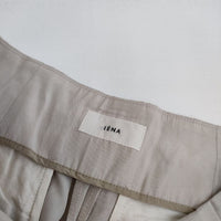 IENA ワイドパンツ リネン混 パンツ ベージュ レディース イエナ【中古】5-0724M∞