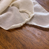 Another Edition シフォン 5621-299-0737 長袖 フリル ブラウス シャツ ライトベージュ レディース アナザーエディション【中古】5-0701M△