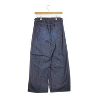 KURASHI&Trips タックワイド ジーンズ デニムパンツ ネイビー レディース クラシアンドトリップス/北欧、暮らしの道具店【中古】5-0720G∞