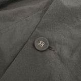 nunuforme クロスコート ポリエステル コート ネイビー レディース ヌヌフォルム【中古】5-0720M∞