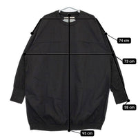 HARVESTY エッグドレス A41802-6 コットン ワンピース ブラック レディース ハーベスティ【中古】5-0720M∞