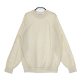 archi AS23-I1 23SS GIMA SWEATER サマーニット NATURAL 定価25300円 コットンシルク ニット オフホワイト レディース アーキ【中古】5-0715M△