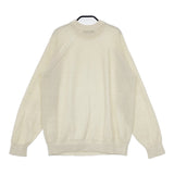 archi AS23-I1 23SS GIMA SWEATER サマーニット NATURAL 定価25300円 コットンシルク ニット オフホワイト レディース アーキ【中古】5-0715M△