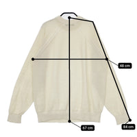 archi AS23-I1 23SS GIMA SWEATER サマーニット NATURAL 定価25300円 コットンシルク ニット オフホワイト レディース アーキ【中古】5-0715M△