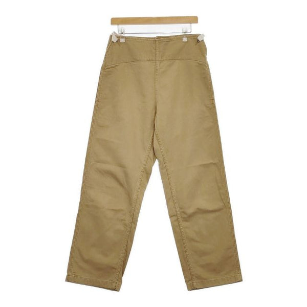 archi BACK SATIN PANTS 定価33000円 AS23-G2 バックサテン パンツ 23SS ベージュ レディース アーキ【中古】5-0720G∞