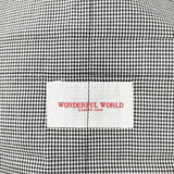 KANEKO ISAO WONDERFUL WORLD MEN'S ワンダフルワールド GARDEN エプロン オールド エプロン ブラック ホワイト レディース カネコイサオワンダフルワールド【中古】5-0913G◎