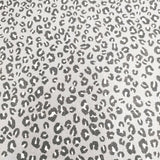 KANEKO ISAO WONDERFUL WORLD 未使用 豹柄 レオパード ロゴ オールド ハンカチ ブラック グレー レディース カネコイサオワンダフルワールド【中古】5-0918G◎